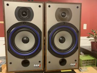 Rare B&w Dm110i Bowers & Wilkins Stereo Speakers And Sound Great