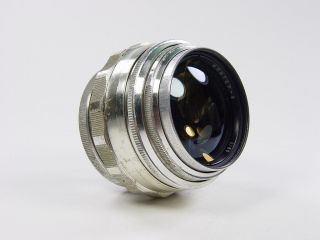 Extremely Rare Silver 85mm F/2 Jupiter - 9 Zenit M39 M42 S/n 6604397