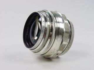 Extremely rare silver 85mm f/2 JUPITER - 9 Zenit M39 M42 s/n 6604397 2