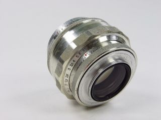 Extremely rare silver 85mm f/2 JUPITER - 9 Zenit M39 M42 s/n 6604397 3