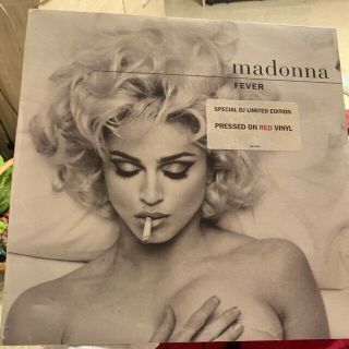 Madonna Rare Double Red 12 " Vinyl Fever Dj Promo Not Erotica Madame X Virgin