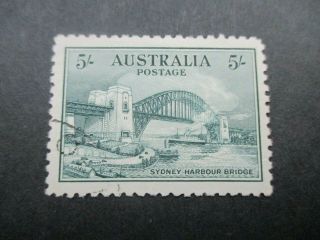 Pre Decimal Stamps: 5/ - Bridge Cto - Rare (h181)