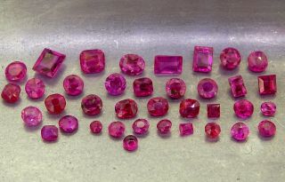Rare Untreated Mogok Burma Rubies 4.  30ct Natural Loose Gemstones