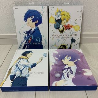 Persona 3 The Movie Limited Edition Blu - Ray Complete 1 - 4 Set Anime Rare