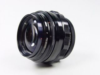 Extremely rare,  glossy painted 85mm f/2 lens JUPITER - 9 Zenit M42 s/n 7006037 2