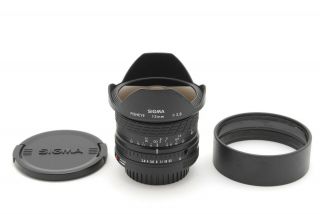 【】very Rare Sigma Fisheye 15mm F/2.  8 Mf Lens For Canon Fd (30 - Ke35)