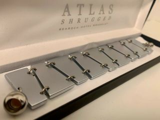 Atlas Shrugged Rare Official Rearden Metal Bracelets From Ayn Rand’s Book/movie