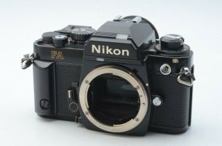 Rare Demonstration Ex Nikon Fa Black Demo 35mm Slr Film Camera 17720