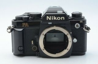 Rare Demonstration Ex Nikon FA Black Demo 35mm SLR Film Camera 17720 2