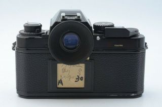 Rare Demonstration Ex Nikon FA Black Demo 35mm SLR Film Camera 17720 3