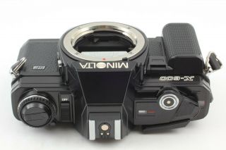 RARE NEAR MINOLTA X - 600 SF 35mm SLR Film Camera Body Only From JAPAN 2