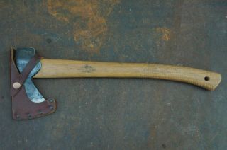 Gransfors Bruks Hunters Axe,  19 " Great,  Rare,  With Leather Sheath