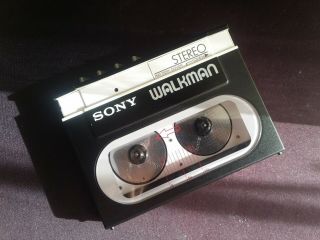 VERY RARE BLACK Sony Walkman WM - 10/WM - 20 2