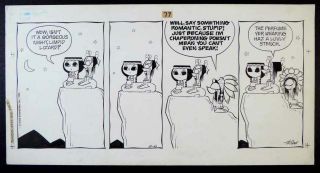 Very Rare Tumbleweeds Sun.  Comic Strip 1982 By Tom K.  Ryan (1926–2019)