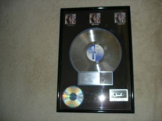 Richard Marx Riaa Certified Triple Platinum Sales Award Rare