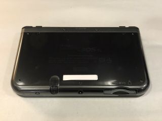 Nintendo 3DS XL 4GB Black Handheld System RARE TOP IPS Fantastic 3