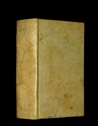 1671 Rare Latin Book - Lives Of The Twelve Caesars & Other Notes By Suetonius,