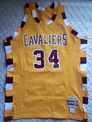1975 - 76 Rare 48 Xl Mitchell & Ness Cleveland Cavaliers Austin Carr Home.