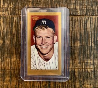 Mickey Mantle 2009 Topps T - 206 Card 154 Gold Parallel Rare 18/50 Bgs 10?