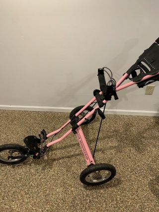 Sun Mountain Golf Speed Cart Push/pull Pink Rare Colorway