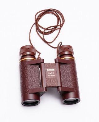 Carl Zeiss 8x20 binoculars - rare brown type 2