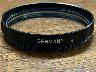 [Very Rare,  5] LEICA E43 UVa Protection Filter 13206 Black From Japan 3