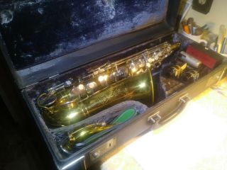 Cleveland King H.  N.  White Alto Sax Saxophone.  1960 