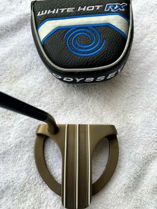 Rare Odyssey Marksman 224 Tour Issue Xg Flow Neck 34” Putter Wit Pro Inset