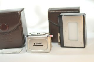 Nikon Exposure Meter W/ Booster Nippon Kogaku For Rangefinder Sp S3 S4 S2 Rare