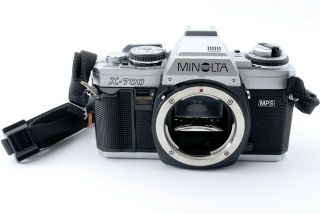 Rare Silver Body Exc,  Minolta X - 700 Mps 35mm Slr Camera Japan A0798
