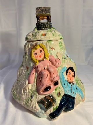 Rare Jack And Jill Cookie Jar By Corl Pottery Company 50 Out Of 50.