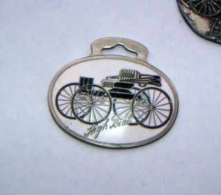 Horse Buggy,  Surrey,  Carriage - Very Rare High Point Buggy Watch Fob
