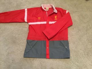 Retro Liverpool Fc Jacket Umbro Rare