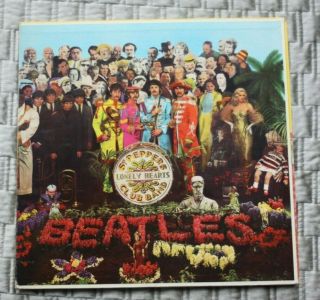 Mas - 2653 Sgt Pepper Usa Beatles Mega Rare First Issue Beauty