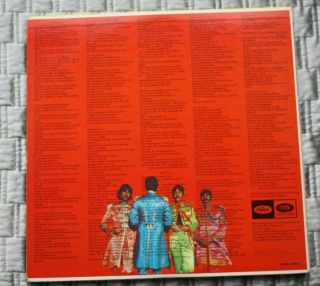 MAS - 2653 Sgt Pepper USA Beatles Mega Rare First Issue Beauty 2