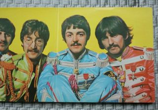 MAS - 2653 Sgt Pepper USA Beatles Mega Rare First Issue Beauty 3