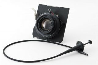 " Rare " Schneider G - Claron 210mm F/9 Lens W/copal No.  1 Shutter From Japan671918