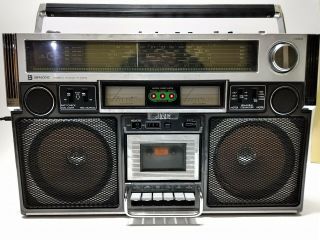 Jvc Rc - 838jw Vintage Boombox Stereo Cassette / Ghetto Blaster Rare Old School