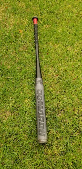 Rare 2013 Demarini C6 White Steel 34/28 Mil - Spec - Stl Slow Pitch Softball Bat