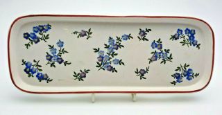 Rare Antique Hand Painted Wemyss Ware Tray C.  1900 
