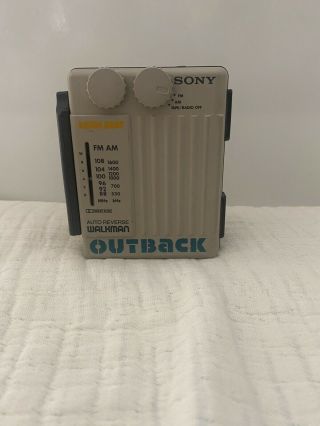 Rare Sony Walkman Wm - Af79 Armadillo Outback - And
