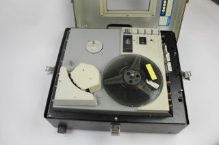 Rare Vintage Lockheed Electronics Co.  Model 417 Reel to Reel Data Recorder 2