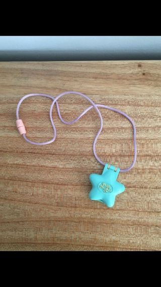 Extremely Rare Polly Pocket Vintage Skating Star Locket With Doll