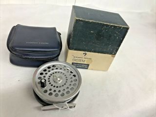 Vintage Scientific Anglers System 9 Fly Reel W/bag & Box,  Hardy Rare Find,  Exc