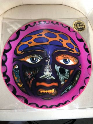 Extremely Rare Pink Sublime 40 Oz.  To Freedom Vinyl Picture Disc Lp