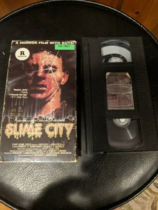 Slime City - Vhs - Camp Motion Pictures - Ultra Rare