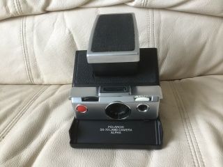 Rare Polaroid SX - 70 Black Alpha Camera - Film & Flash - - Ships Now 2