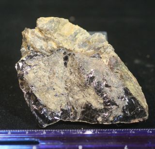 Very Large Aeschynite - (y) Specimen: Clora May Mine,  Colorado - Rare 100,  000 Cpm