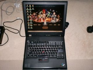 Rare IBM ThinkPad G41 Laptop Windows XP/98 Gaming,  Floppy Drive,  Great 2