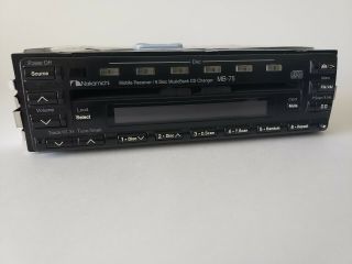 Nakamichi Mb - 75 Car Stereo Rare Mobile Reciever 6 Disc Cd Changer Complete Unit